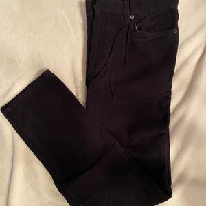 Banana Republic Black Slim Fit Trousers